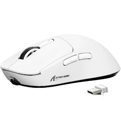 ATTACK SHARK X3 Wireless Gaming Mouse PAW3395 Superlight - BLACK | WHITE