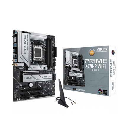 Asus Prime X670-P WIFI CSM - DDR5 AMD AM5 ATX Motherboard