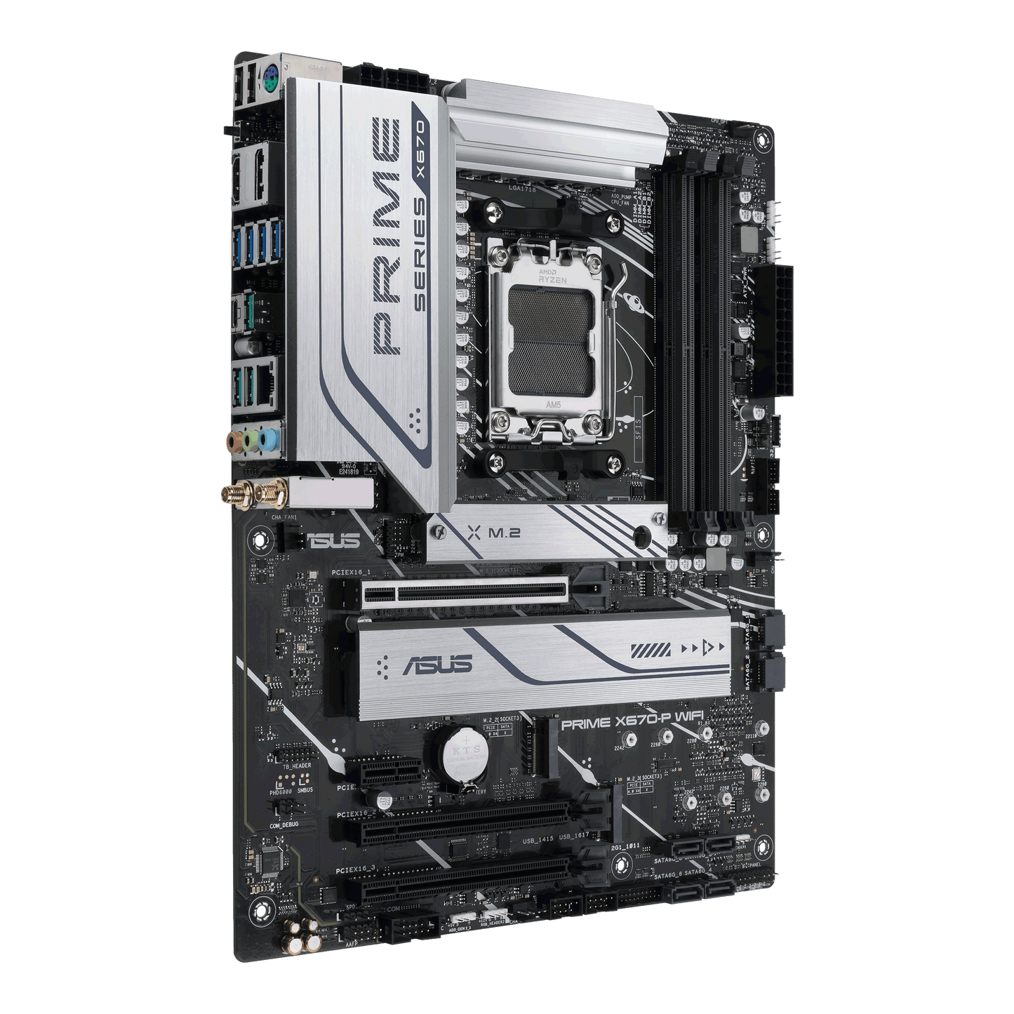 Asus Prime X670-P WIFI CSM - DDR5 AMD AM5 ATX Motherboard