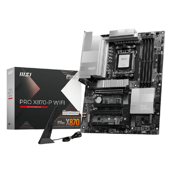 MSI Pro X870-P WiFi - DDR5 AMD AM5 ATX Motherboard