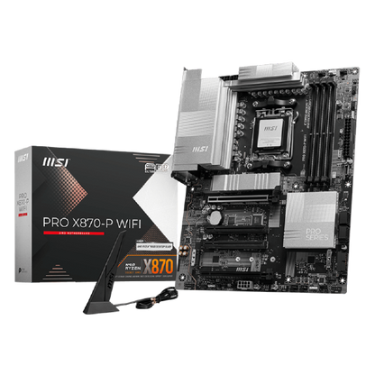 MSI Pro X870-P WiFi - DDR5 AMD AM5 ATX Motherboard