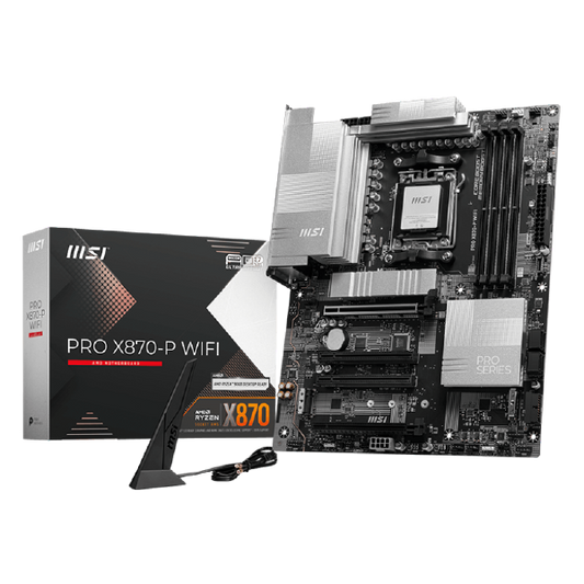 MSI Pro X870-P WiFi - DDR5 AMD AM5 ATX Motherboard