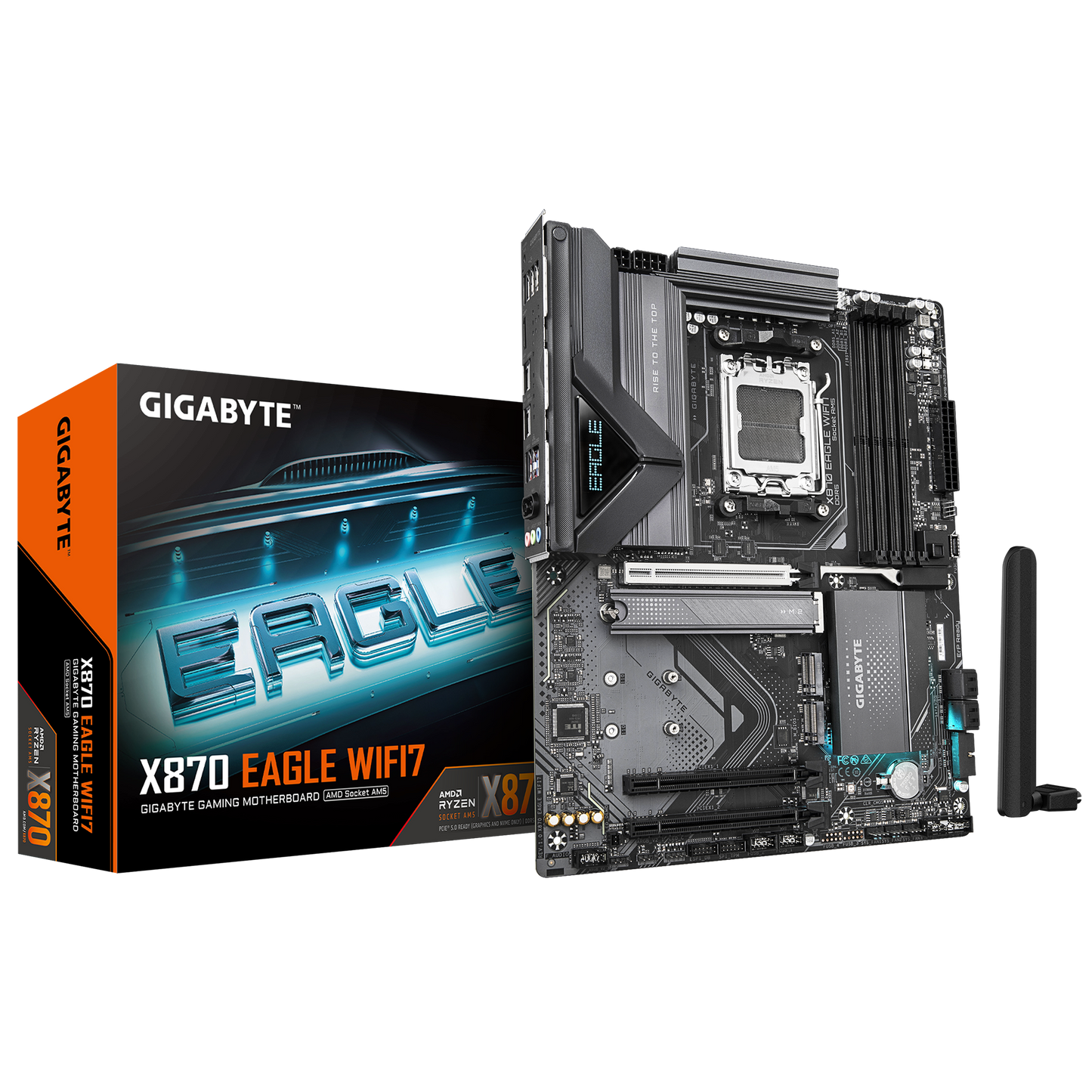 Gigabyte X870 Eagle WiFi 7 - DDR5 AMD AM5 ATX Motherboard