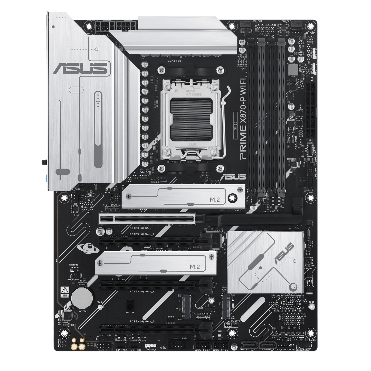 Asus Prime X870-P WiFi - DDR5 AMD AM5 ATX Motherboard