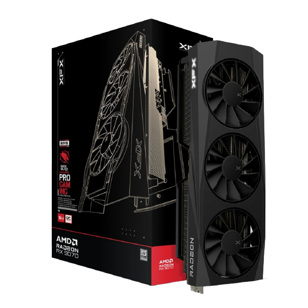 XFX QuickSilver AMD Radeon RX 9070 OC 16GB Graphics Card GDDR6