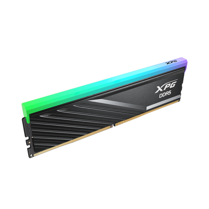 XPG Lancer Blade RGB 64GB (32GB x 2) 6000MHz CL30 - DDR5 DRAM Desktop Memory - BLACK | WHITE