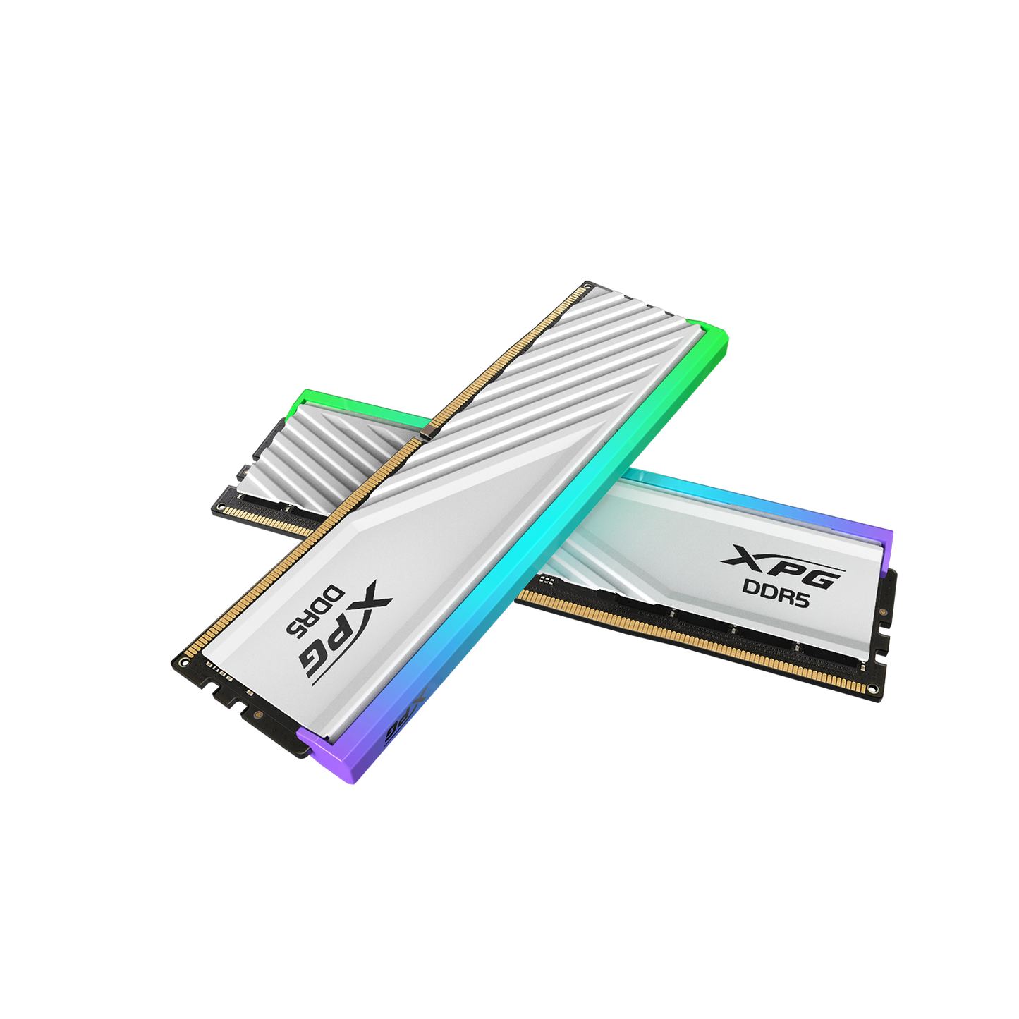 XPG Lancer Blade RGB 32GB (16GB x 2) 6000MHz CL30 - DDR5 DRAM Desktop Memory - BLACK | WHITE