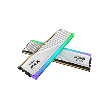 XPG Lancer Blade RGB 64GB (32GB x 2) 6000MHz CL30 - DDR5 DRAM Desktop Memory - BLACK | WHITE