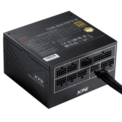 XPG Core Reactor II VE 750W 80 Plus Gold Fully Modular ATX Power Supply