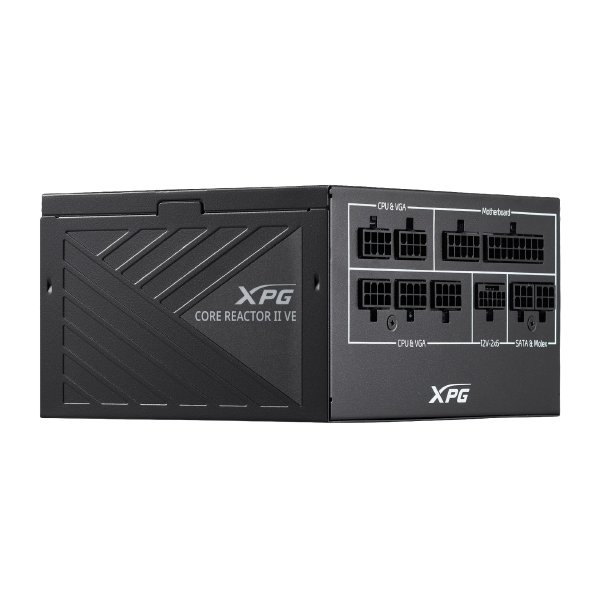 XPG Core Reactor II VE 750W 80 Plus Gold Fully Modular ATX Power Supply