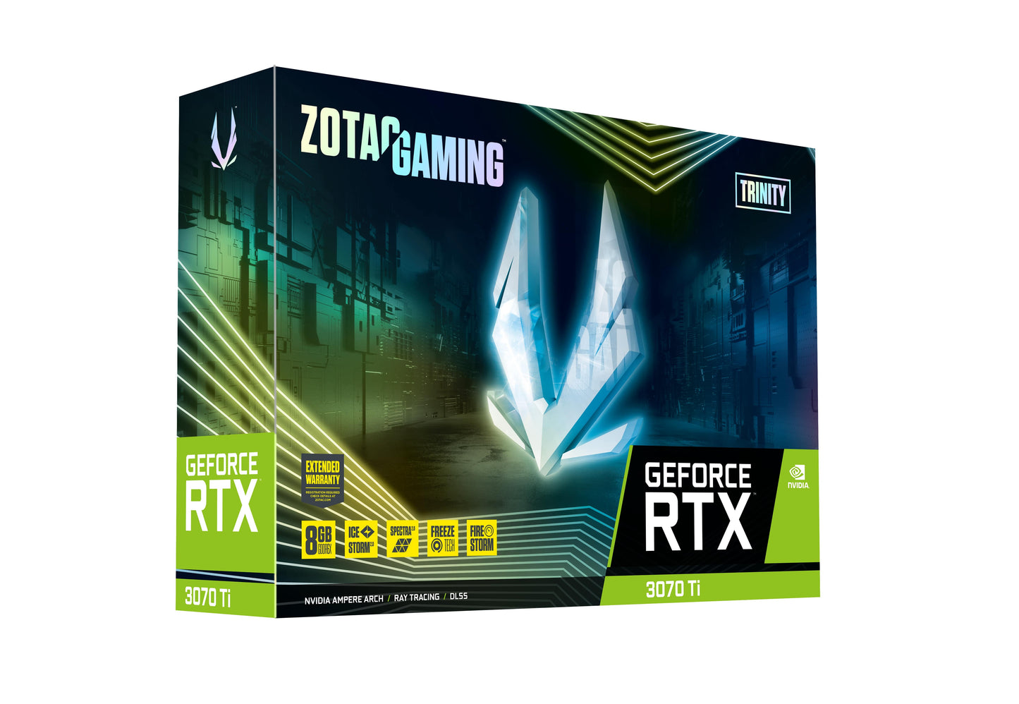 ZOTAC GAMING GeForce RTX 3070Ti Trinity 8GB Graphics Card (Used)