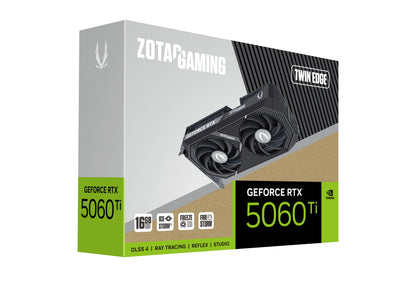 ZOTAC GAMING GeForce RTX 5060 Ti Twin Edge 16GB Graphics Card GDDR7