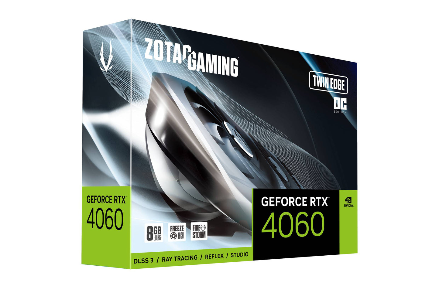 ZOTAC GAMING GeForce RTX 4060 8GB Twin Edge OC Graphics Card