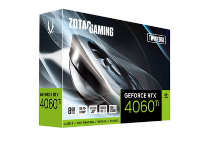 ZOTAC GAMING GeForce RTX 4060Ti 8GB Twin Edge Graphics Card