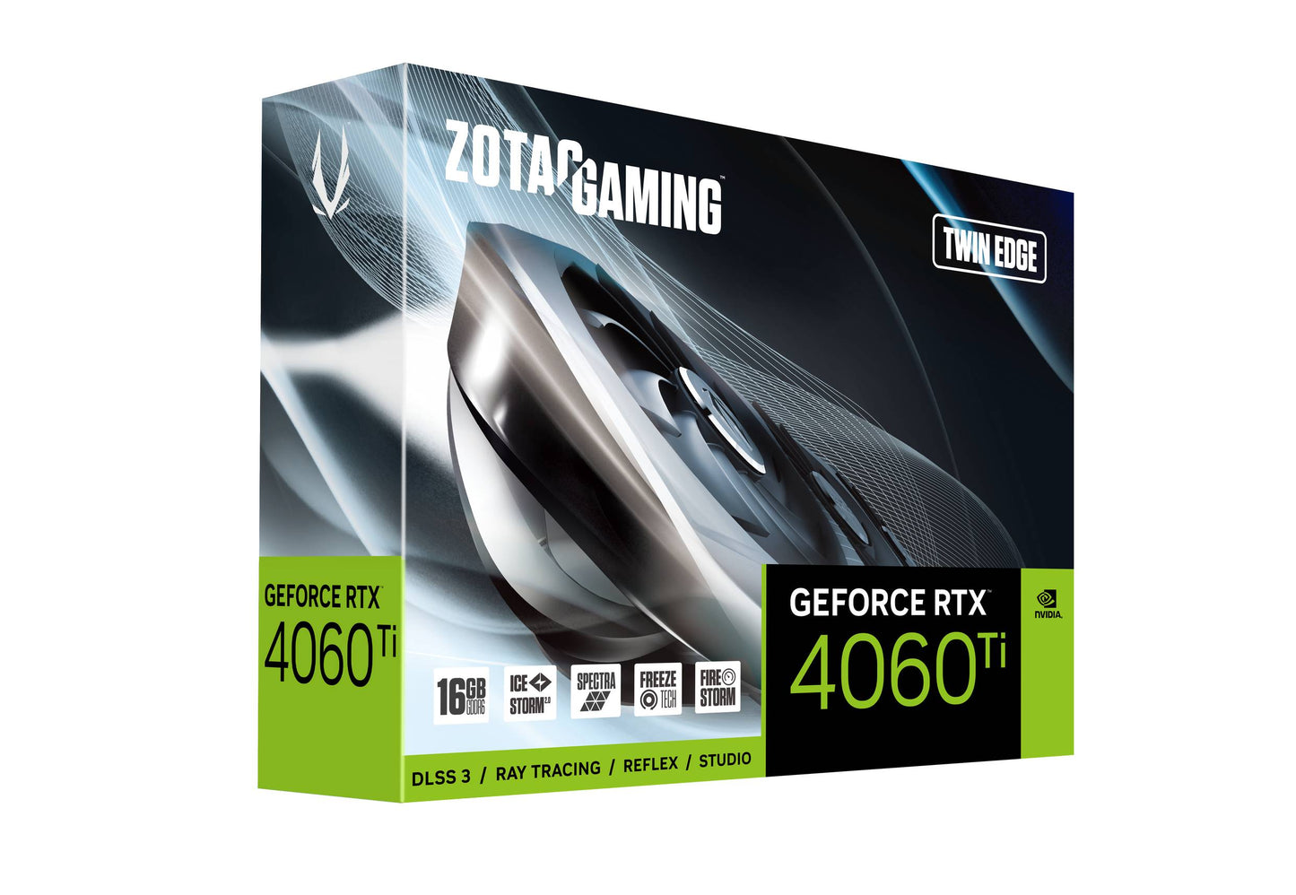 ZOTAC GAMING GeForce RTX 4060Ti 16GB Twin Edge Graphics Card