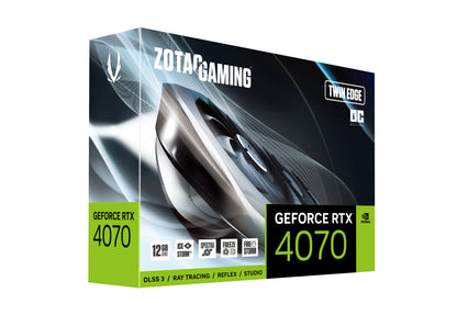 ZOTAC GAMING GeForce RTX 4070 12GB Twin Edge OC Edition Graphics Card