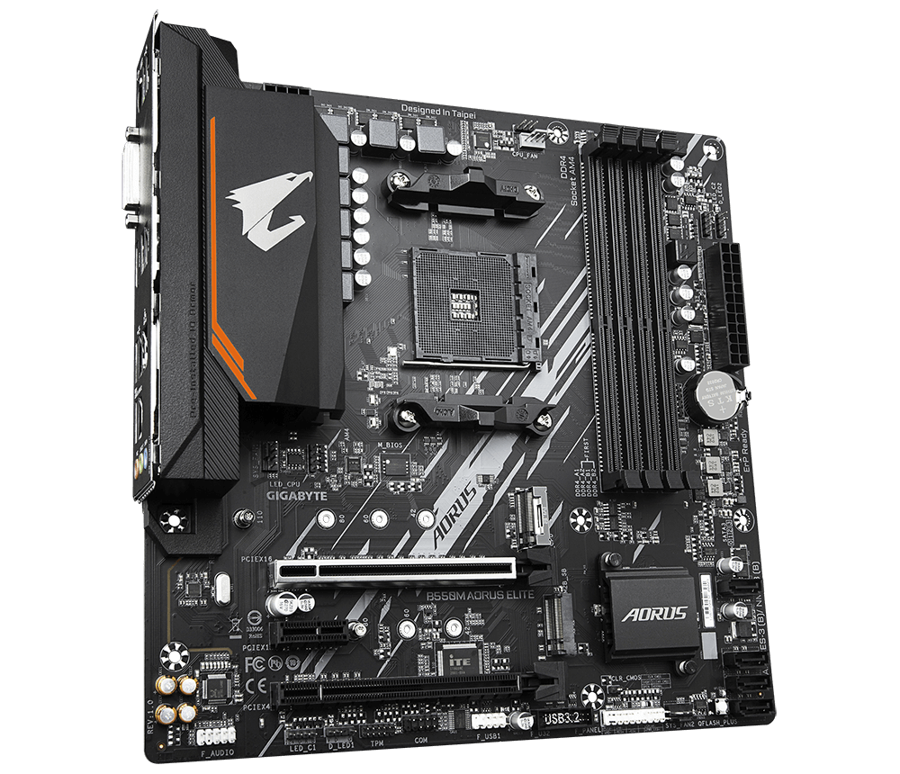 Gigabyte B550M Aorus Elite - DDR4 AMD AM4 microATX Motherboard