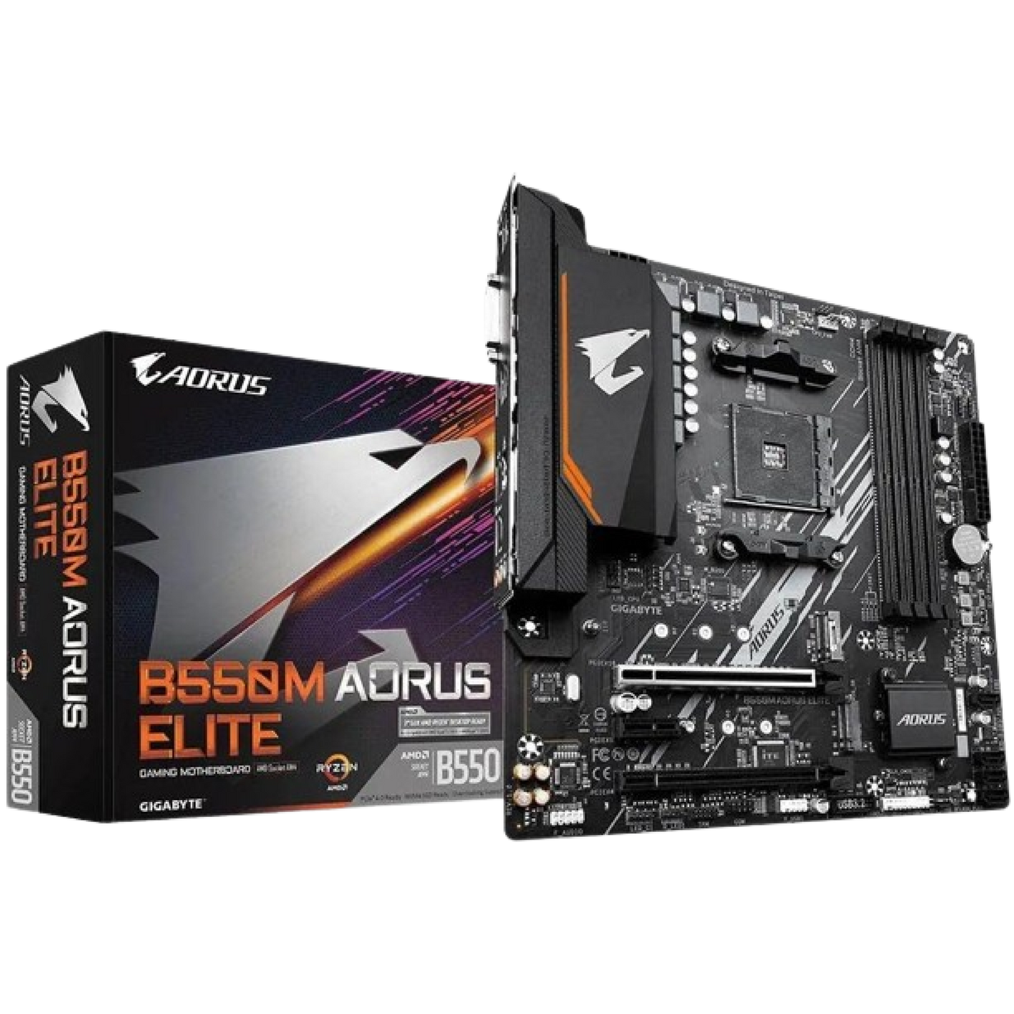 Gigabyte B550M Aorus Elite - DDR4 AMD AM4 microATX Motherboard