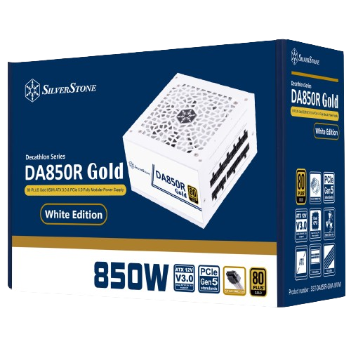 Silverstone DA850R Gold Power Supply - Black | White