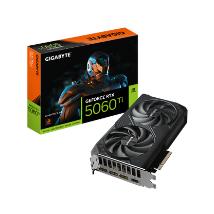 Gigabyte GeForce RTX 5060 Ti Windforce 8GB Graphics Card GDDR7