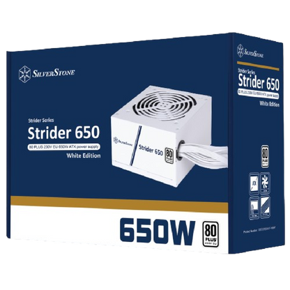 Silverstone Strider 650W 80+ Power Supply - White